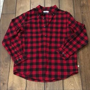 Magellen Buffalo plaid button down shirt